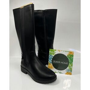 Style & Co Women's Gwynn Lug-Sole Boots - Black 5.5M